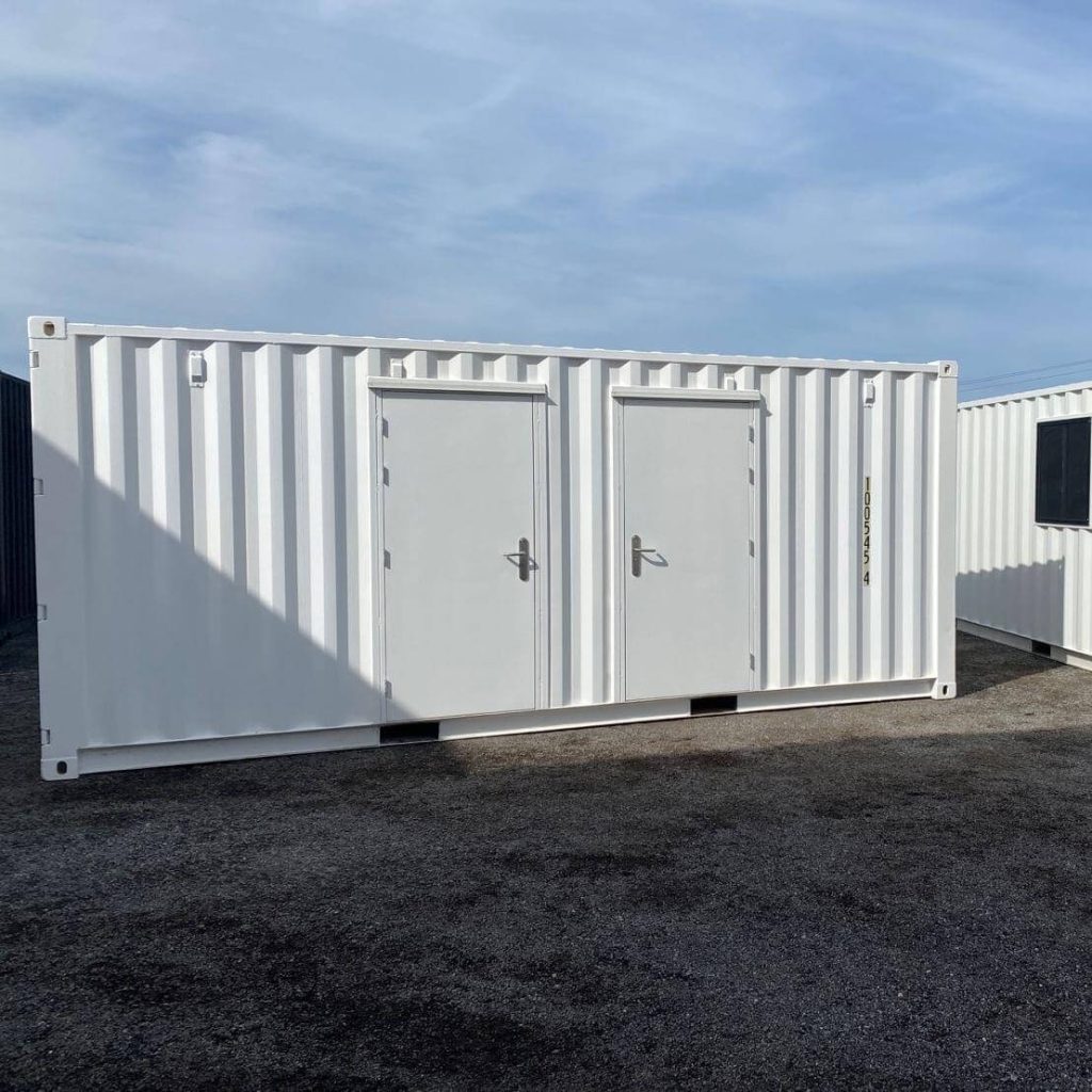 Shipping Container Side Door | Latham's Steel Doors