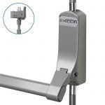 Exidor 294a Adjustable 2 Point Panic Bar - Latham's Steel Doors