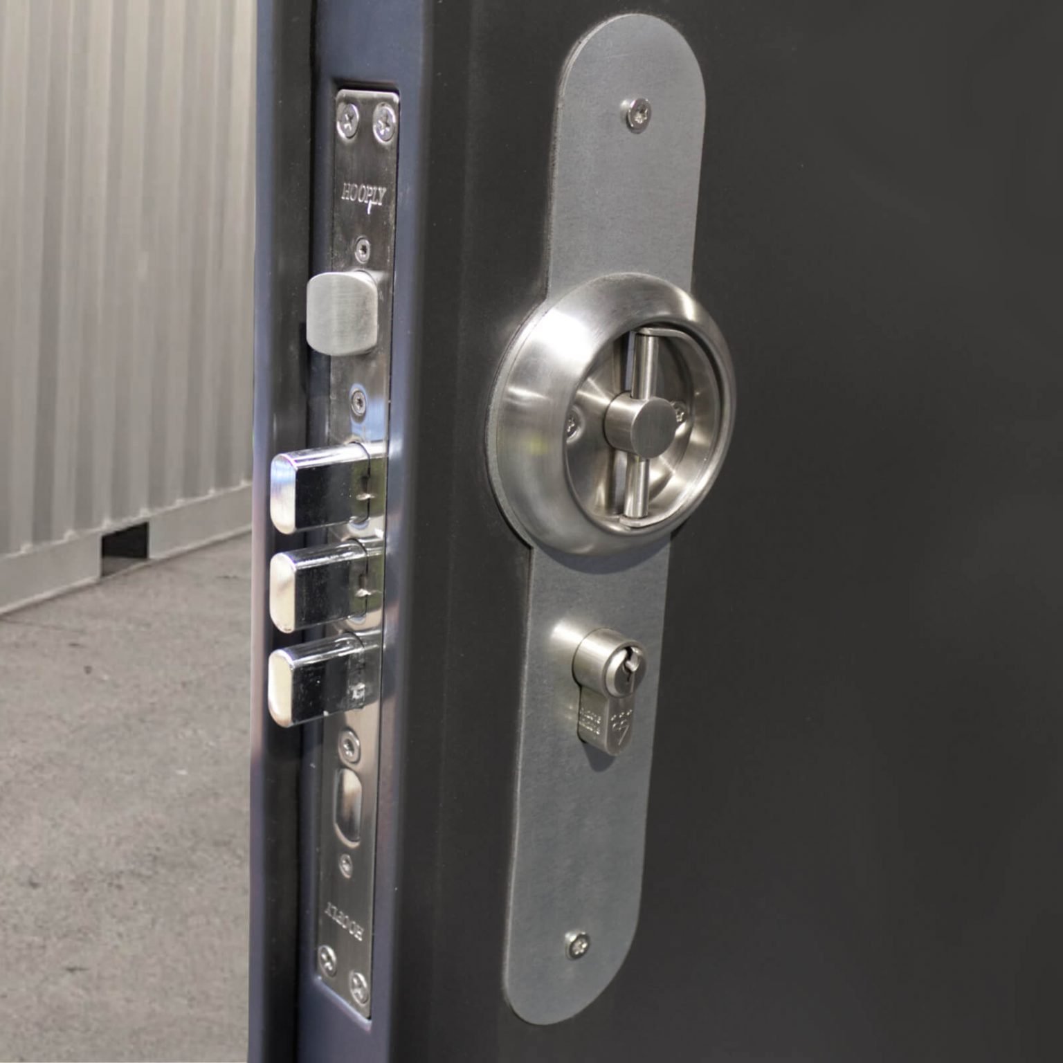 Flush Mounted Door Handle - Latham's Doors