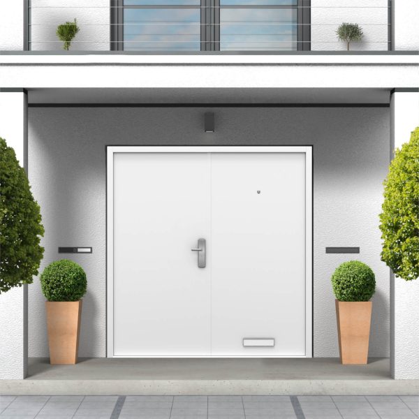 Double Security Front Door | Latham's Steel Doors