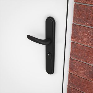 Hooply Standard Handle #201208 Satin Black fitted